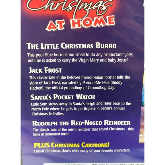 Vintage Movie Classics Christmas At Home DVD New - Picture 6 of 6